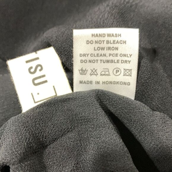 METISU dress keyhole back button closure tribal trim partial lined women’s sz XL - Picture 6 of 13